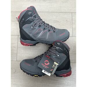 Mammut T Aenergy High GTX hiking boots red grey size 10 men’s BRAND NEW